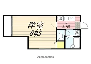 東京都武蔵野市西久保3丁目【アパート】の間取り