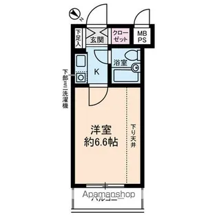 ライオンズマンション雪ヶ谷【1階】の間取り