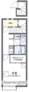 レオネクストMANA【2階】の間取り