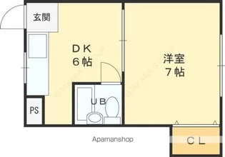 NEW高井田マンション【3階】の間取り