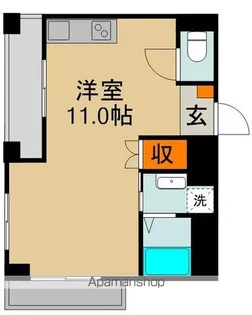 ガーデンヒルズ守口【7階】の間取り