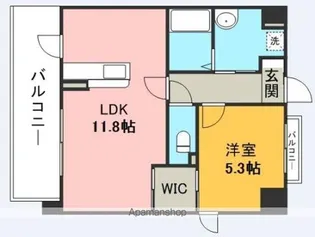 箱崎なつめビル【8階】の間取り