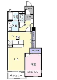 エクセレントヴィラ Ⅰ【1階】の間取り