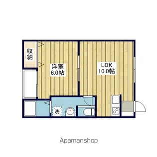 ベルクカネキ【3階】の間取り