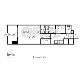 パルティール黒川アネックス【604号室】の間取り