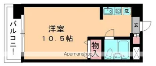 クリスタル西千葉【403号室】の間取り