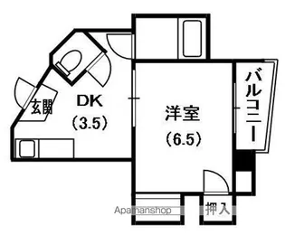 モリビル寺内町【4階】の間取り