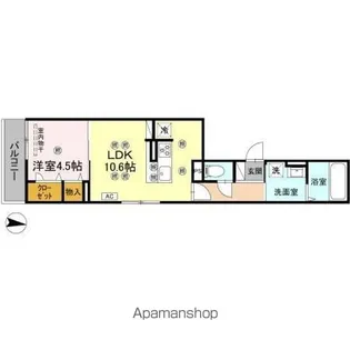 (仮称)クランツ泉町【3階】の間取り
