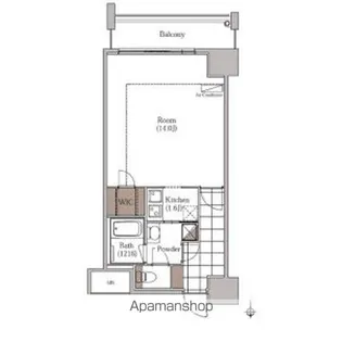 CONDE葵一丁目(S−FORT葵一丁目)【3階】の間取り