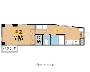 ハイムサニーキャビンアネックス【2階】の間取り