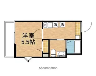 MELDIA清新4丁目【3階】の間取り