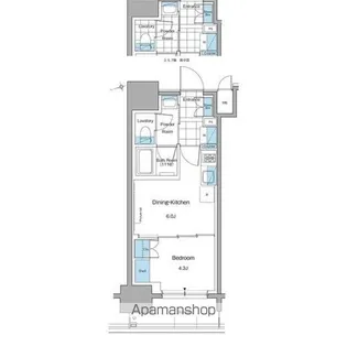 ルフォンプログレ本郷三丁目【3階】の間取り