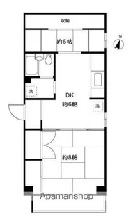 DRホームズ三鷹Ⅰ【3階】の間取り