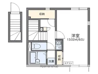 レオネクスト白菊【201号室】の間取り