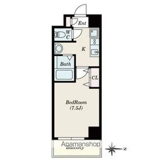 ニーズメゾン新栄【4階】の間取り