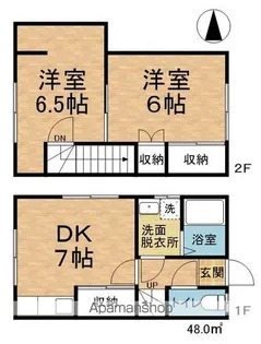 コーポKN【5号室】の間取り