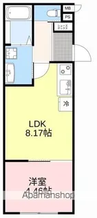 LE PRINTEMPS【3階】の間取り