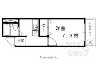 フォーマル21【203号室】の間取り