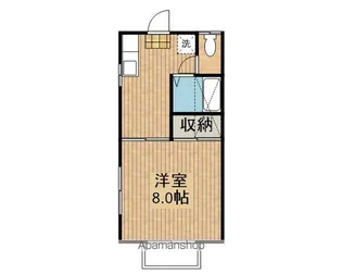 ビューハウスC【205号室】の間取り