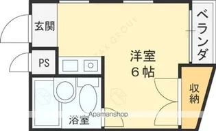 プレアール鴻池【3階】の間取り