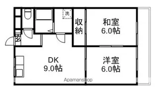 サンクレストぎんなん【3階】の間取り