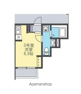 モンテマーレ【3階】の間取り