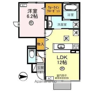 テルセーロ【1階】の間取り