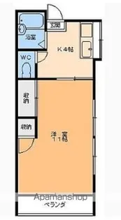 サンクレスト枝松【2階】の間取り