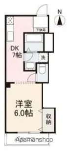 サニーハイツ松島【4階】の間取り