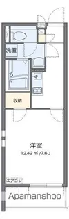クレイノクレセント【201号室】の間取り