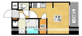 KRYSTAL FIMETH 1番館【3階】の間取り