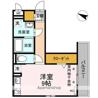 和宝ハイツシンコー【3階】の間取り