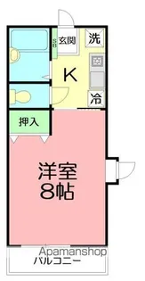 スカイフォレスト【1階】の間取り