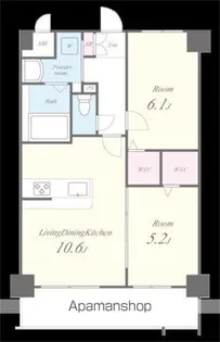 レイ和白【7階】の間取り