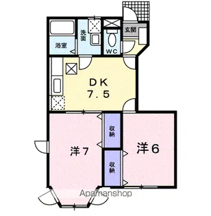 サンクローレⅢ【1階】の間取り