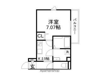 SURFINIA堅田【2階】の間取り