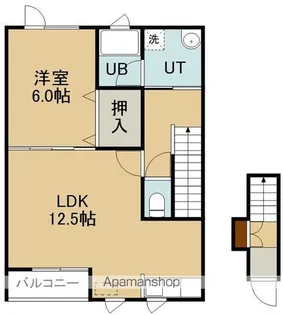 CS TOKURA(シ−エストクラ)【203号室】の間取り