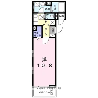 パティオ【1階】の間取り