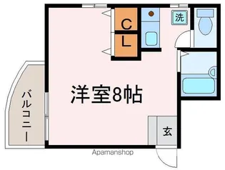 こめ吉ビル【301号室】の間取り