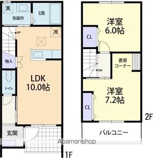 LVR【103号室】の間取り