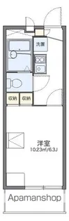 レオパレス榮【3階】の間取り
