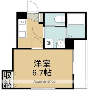 LIBRACOURT苦竹【3階】の間取り