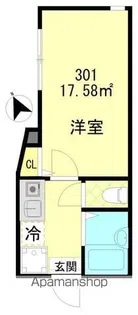 グレース練馬桜台【3階】の間取り