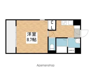 丹下キアーロ【6階】の間取り