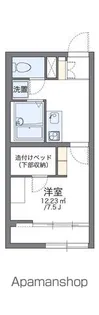 レオパレス大樹【107号室】の間取り