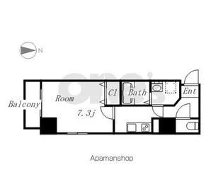 エストゥルースプラスノース名古屋 「旧ザ・レジデンス杉栄」【5階】の間取り