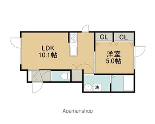 MAISON17(メゾンいちなな)【2階】の間取り