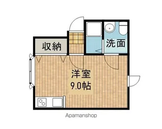 PRESTEIGEΑ【102号室】の間取り