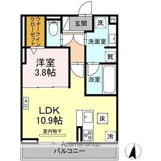 エクラノーブル【1階】の間取り