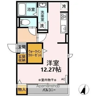 グランツラウムGT【3階】の間取り